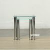 Picture of STUDIO Glass Nest Table *Clear Glass