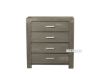 Picture of PHILIPPE Acacia 4-Drawer Tallboy (Silver Grey)