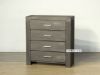 Picture of PHILIPPE Acacia 4-Drawer Tallboy (Silver Grey)