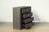 Picture of PHILIPPE Acacia 4-Drawer Tallboy (Silver Grey)