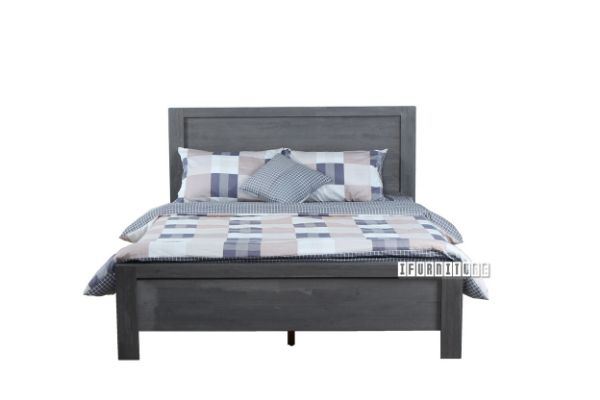 Picture of PHILIPPE Acacia Queen Size Bed *Silver Grey