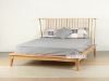 Picture of HELSINKI Solid Oak Queen Size Bed