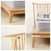 Picture of HELSINKI Solid Oak Queen Size Bed