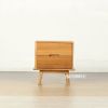 Picture of HELSINKI Solid Oak 2D Bedside Table