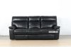 Picture of BATTERSEA Electrical Recliner 100% Genuine Leather Lounge Suite *Black