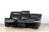 Picture of BATTERSEA Electrical Recliner 100% Genuine Leather Lounge Suite *Black