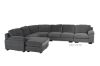 Picture of BOLTON 6 Seater Reversible Sectional Modular Sofa *Dark Grey