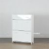 Picture of LACEY White Gloss Shoe Cabinet