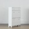 Picture of LACEY White Gloss Shoe Cabinet