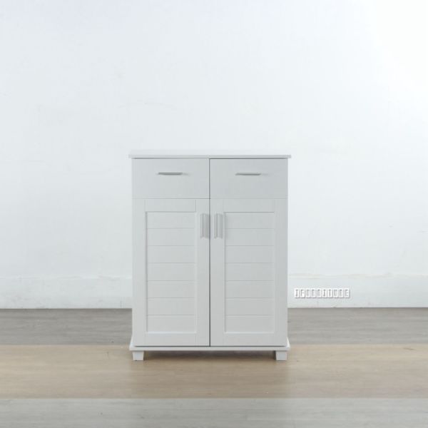 Picture of DOREEN White gloss Shoe Cabinet