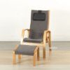 Picture of FOLLA Bent Wood Leisure Chair with Ottoman