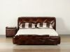 Picture of LAVELLO Genuine Italian Leather Bed in Queen/ Super King Size