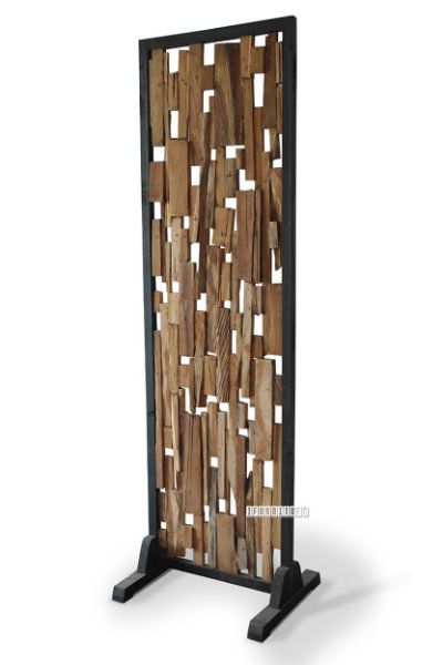 Picture of DECO T114 Room Divider Irregular Slat (Solid Teak)