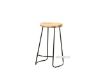 Picture of LUBAN Bar Stool with Ash Seat