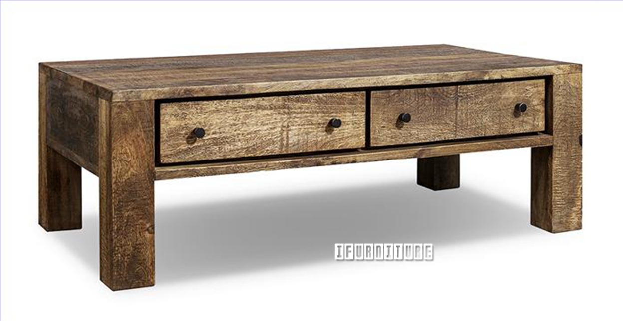 FREETOWN Solid Mango Wood Coffee Table