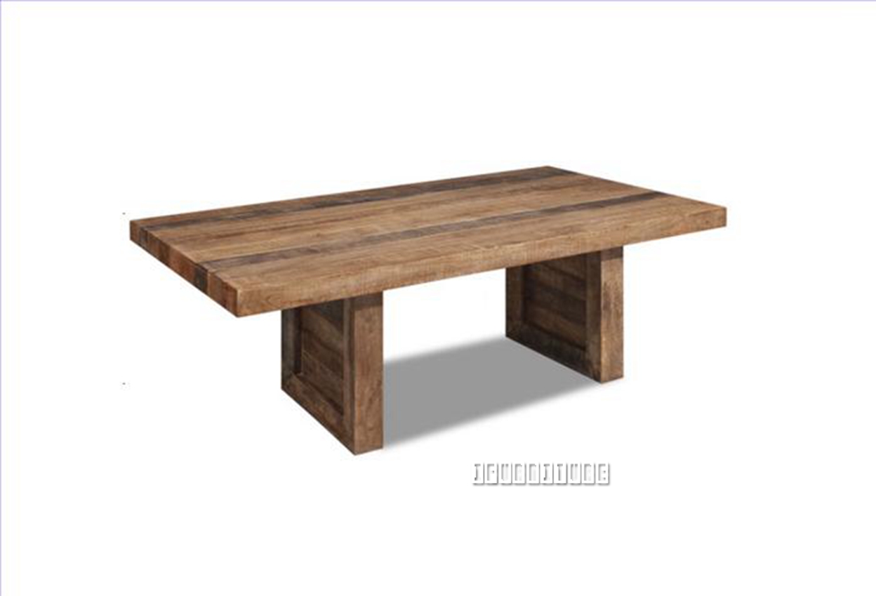 WAYLAND Solid Mango Wood Dining Table