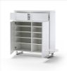 Picture of SYDNEY White High Gloss Shoe Case