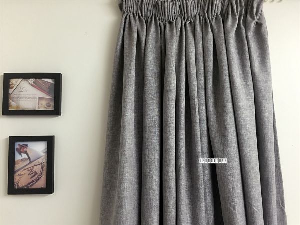 Lined Grey Readymade Curtain 8 Sizes, Ready Made Curtain Sizes Nz