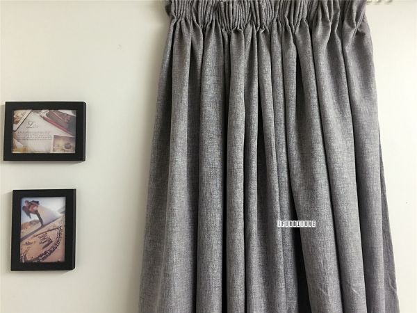 Picture of Lined Grey Readymade Curtain *8 sizes