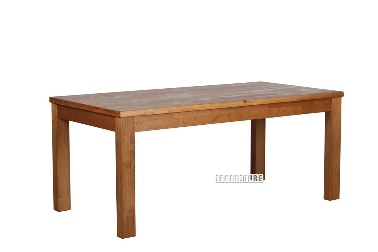 VIVIANA Solid NZ Pine Wood Dining Table