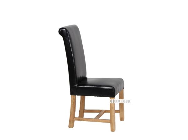 Newland Upholstery Dining Chair Solid Oak