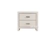 Picture of MEGAN 2 Drawer Bedside Table *White