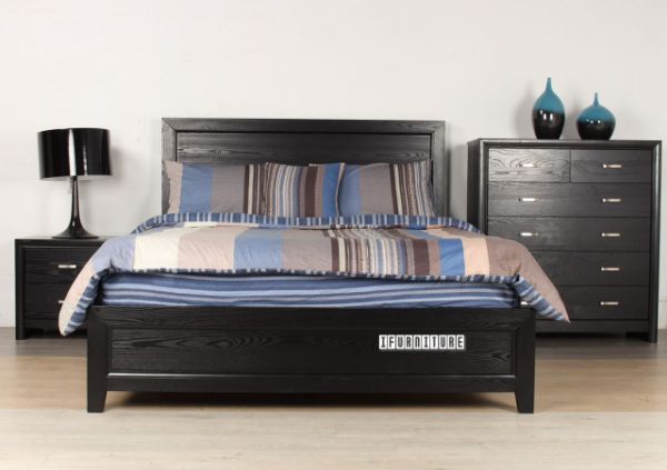 Picture of MEGAN Queen Size Bedroom Combo *Black