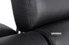 Picture of CASABLANCA Genuine Leather Corner Sofa *Black