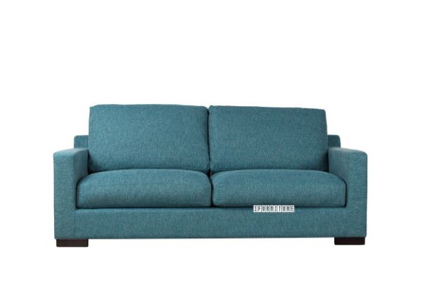 Picture of BLANDFORD Sofa Range in Baby Blue *Feather Filled - 3 Seat