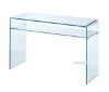 Picture of MURANO Bent Glass Hall Table with Shelf