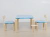 Picture of SESIKA Bent Wood Table and 2 chairs *Blue
