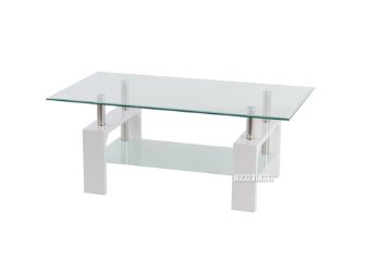 Picture of HORIZON Glass Coffee Table *White