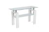 Picture of HORIZON Glass Console Table (White)