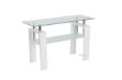 Picture of HORIZON Glass Console Table (White)