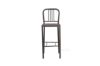 Picture of NAVY Metal Bar Stool *White,Gun