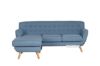 Picture of GAUTO Baby Blue Reversible Sectional Sofa