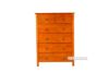 Picture of Metro Solid Pine 6 drw Tallboy *Warmhoney