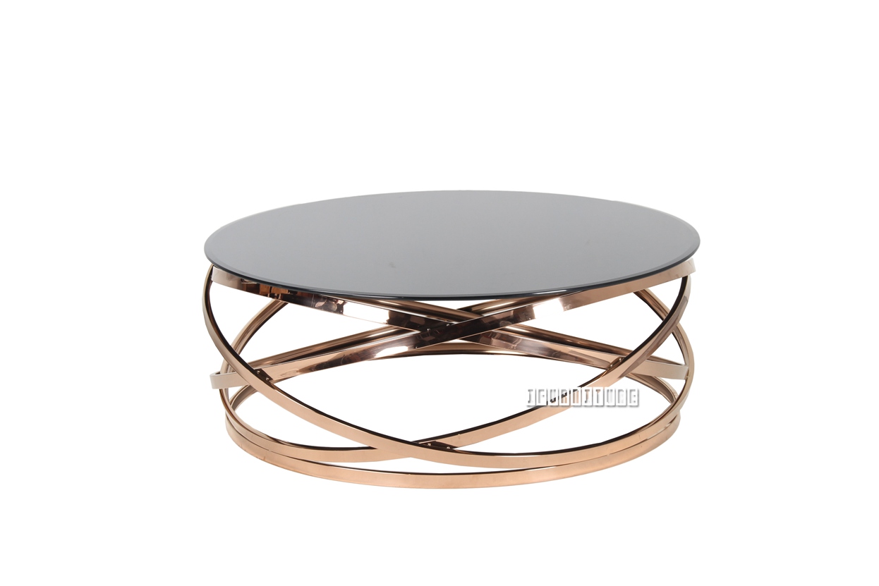 KONA Round Coffee Table *Black Top