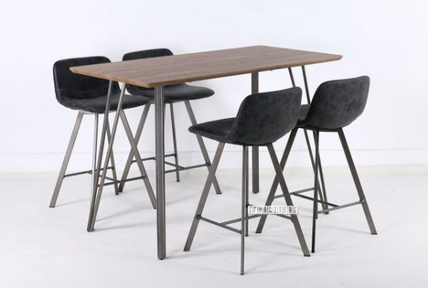 Picture of PLAZA 5PC Bar Set (Dark Grey)