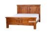 Picture of FOUNDATION Bed Frame in Queen/King Size/Super King Size (Rustic Pine)