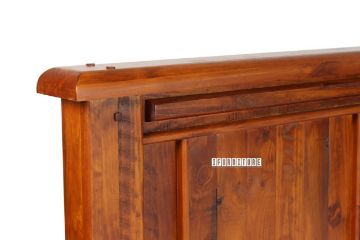 Picture of FOUNDATION Bed Frame (Rustic Pine) - Queen