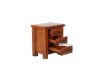 Picture of FOUNDATION 3-Drawer Bedside Table (Rustic Pine)