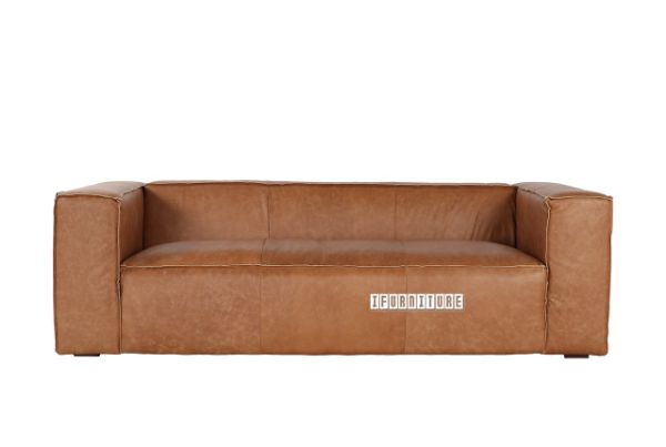 Picture of ATLANTA Full Top Grain Leather Sofa (Brown)