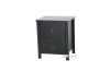 Picture of METRO 2-Drawer Bedside Table (Black)