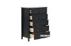 Picture of METRO 6-Drawer Tallboy (Black)