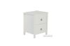 Picture of [FLOOR MODEL CLEARANCE] METRO 2-Drawer Bedside Table (White)