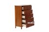 Picture of METRO 6-Drawer Tallboy (Caramel)