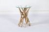 Picture of WILDBRANCH Solid Teakwood Round Side Table