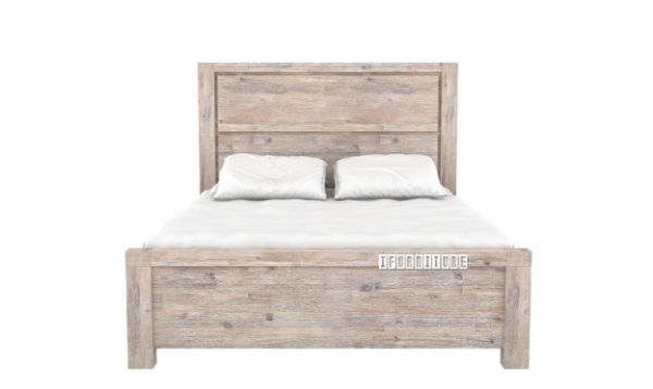 Picture of ARYA Solid Acacia Bed Frame - Eastern King