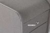 Picture of SHADOW Fabric Bedside Table *Grey
